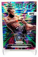 Aljamain Sterling [Green Pulsar] #9 Ufc Cards 2023 Panini Prizm UFC Fearless Prices
