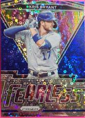 Kris Bryant [Blue Donut Circles] #FR-12 Baseball Cards 2021 Panini Prizm Fearless Prices
