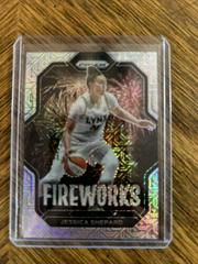Jessica Shepard [Mojo] #15 Basketball Cards 2023 Panini Prizm WNBA Fireworks Prices