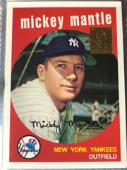 Mickey Mantle [commemorative] Baseball Cards 1996 Topps Prices