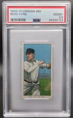 Russ Ford #NNO Baseball Cards 1909 T206 Sovereign 460 Prices