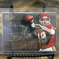 Joe Montana #3 Football Cards 1994 Fleer Living Legends Prices