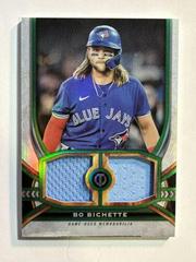Bo Bichette [Green] Baseball Cards 2023 Topps Tribute Dual Relics Prices