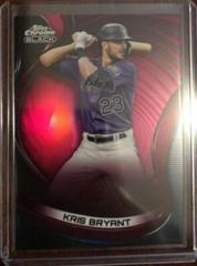 Kris Bryant [Red] Baseball Cards 2022 Topps Chrome Black Prices