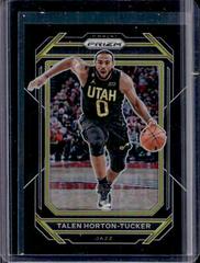 Talen Horton Tucker [Black Gold] #59 Basketball Cards 2022 Panini Prizm Prices