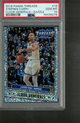Stephen Curry [Dazzle] Basketball Cards 2018 Panini Threads Floor Generals Prices