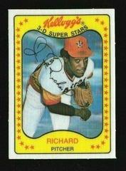 J.R. Richard Baseball Cards 1981 Kellogg's Prices