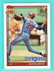 Dennis Boyd #48 Baseball Cards 1991 Topps Desert Shield Prices