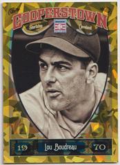 Lou Boudreau [Gold Crystal] Baseball Cards 2013 Panini Cooperstown Prices
