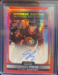 Shane Pinto [Red Prism] #R-SP Hockey Cards 2021 O-Pee-Chee Rookie Autographs Prices