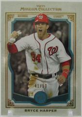 Bryce Harper [Blue] #12 Baseball Cards 2013 Topps Museum Collection Prices