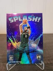 Jayson Tatum [Purple] #7 Basketball Cards 2022 Panini Donruss Optic Splash Prices