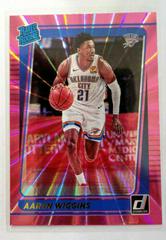 Aaron Wiggins [Pink Laser] #241 Basketball Cards 2021 Panini Donruss Prices