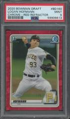 Logan Allen [Red Refractor] #15 Baseball Cards 2020 Bowman Chrome Prices