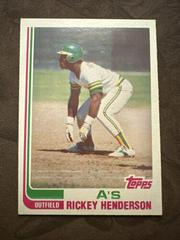 Rickey Henderson [Blackless] #610 Baseball Cards 1982 Topps Prices