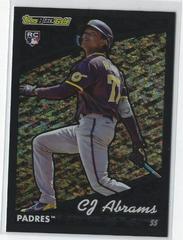 CJ Abrams [Black] #BG-13 Baseball Cards 2022 Topps Update Black Gold Prices