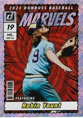 Robin Yount [Rapture] Baseball Cards 2023 Panini Donruss Marvels Prices