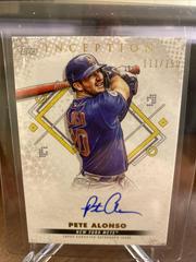 Pete Alonso #BRES-PA Baseball Cards 2022 Topps Inception Rookie and Emerging Stars Autographs Prices