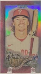 Bryson Stott [Mini Red] #256 Baseball Cards 2022 Topps Allen & Ginter Chrome Prices