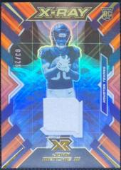 John Metchie III [Orange] #XR-16 Football Cards 2022 Panini XR X Ray Swatches Prices