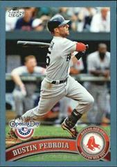 Dustin Pedroia [Blue] Baseball Cards 2011 Topps Opening Day Prices