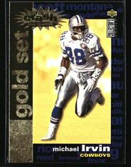 Michael Irvin [Silver Redemption] #C27 Football Cards 1995 Collector's Choice Crash the Game Prices