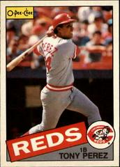 Tony Perez #212 Baseball Cards 1985 O Pee Chee Prices