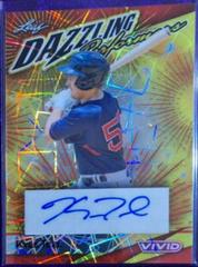 Kyle Teel [Yellow Laser] #BA-KT1 Baseball Cards 2023 Leaf Vivid Autograph Prices