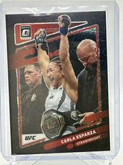 Carla Esparza [Black Velocity] Ufc Cards 2022 Panini Donruss Optic UFC Prices