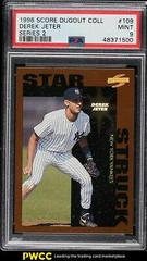 Derek Jeter [Series 2] #109 Baseball Cards 1996 Score Dugout Collection Prices