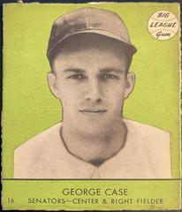George Case [Green Background] Baseball Cards 1941 Goudey Prices