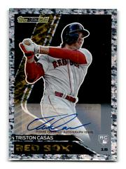 Triston Casas [Autograph] #BG-9 Baseball Cards 2023 Topps Update Black Gold Prices
