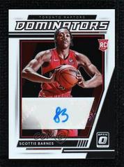 Scottie Barnes #RD-SBN Basketball Cards 2021 Panini Donruss Optic Rookie Dominators Signatures Prices