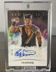 Faarooq [Gold] #OA-FRQ Wrestling Cards 2022 Panini Chronicles WWE Origins Autographs Prices