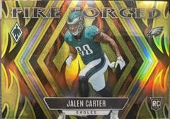 Jalen Carter [Gold] #FF-10 Football Cards 2023 Panini Phoenix Fire Forged Prices