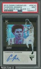 Cameron Johnson Basketball Cards 2019 Panini Chronicles Flux Rookie Autographs Prices