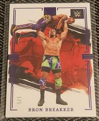 Bron Breakker [Amethyst] #86 Wrestling Cards 2023 Panini Impeccable WWE Prices