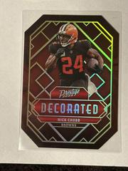 Nick Chubb #D-7 Football Cards 2023 Panini Prestige Decorated Prices