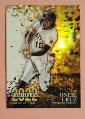 Oneil Cruz Baseball Cards 2023 Topps 2022 Greatest Hits Prices