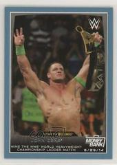 John Cena [Blue] Wrestling Cards 2015 Topps WWE Road to Wrestlemania Prices