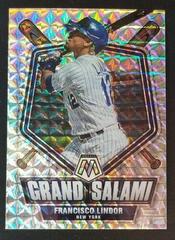 Francisco Lindor [Mosaic] #GS-5 Baseball Cards 2022 Panini Mosaic Grand Salami Prices