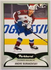 Andre Burakovsky [Silver] Hockey Cards 2021 Parkhurst Prices