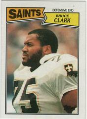 Bruce Clark #281 Football Cards 1987 Topps Prices
