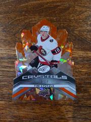 Tim Stutzle [Orange] Hockey Cards 2021 Upper Deck Ice Crystals Prices