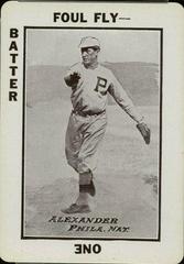 Grover Alexander Baseball Cards 1913 Tom Barker Game Prices