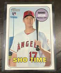 Shohei Ohtani [5X7 Nickname] #600 Baseball Cards 2018 Topps Heritage Prices