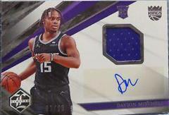 Davion Mitchell #LRJ-DVM Basketball Cards 2021 Panini Chronicles Limited Rookie Jersey Autographs Prices