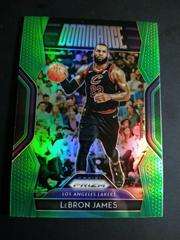 LeBron James [Green Prizm] #29 Basketball Cards 2018 Panini Prizm Dominance Prices