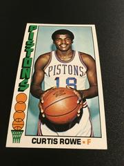 Curtis Rowe #118 Basketball Cards 1976 Topps Prices