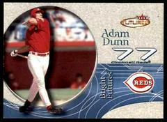 Adam Dunn #211 Baseball Cards 2001 Fleer Futures Prices